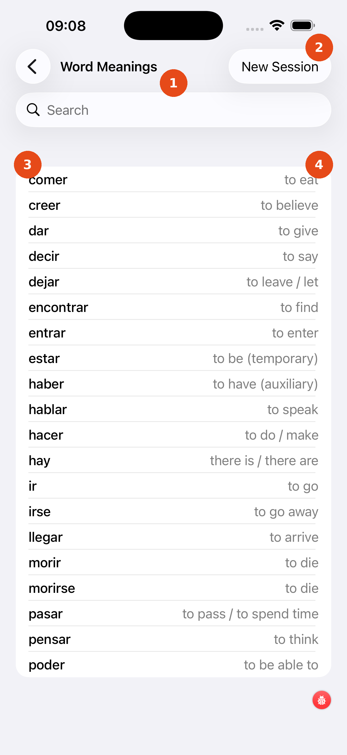 Word Meanings – Study